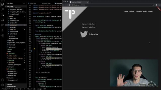 Flutter Web Tips + Firebase Deploy смотреть онлайн