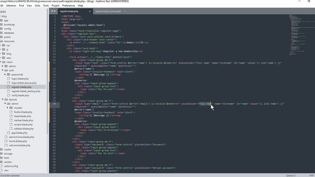 Laravel 8 Complete Blogging Content Management System Part 35 - Bootstrap User Registration Templat смотреть онлайн