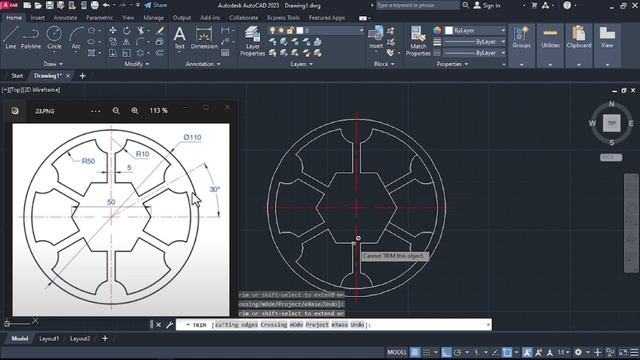 TUTORIAL #23 AUTOCAD 2023 смотреть онлайн