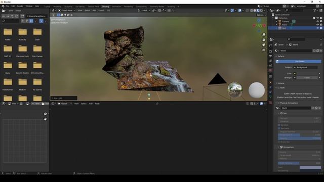 Blender realistic environment using camera projection | Tutorial | Ganesh temple смотреть онлайн