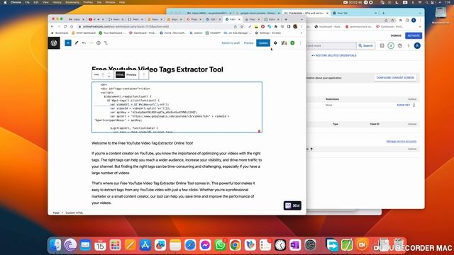 Create Youtube Video Tags Extractor Tool using ChatGPT and Wordpress смотреть онлайн