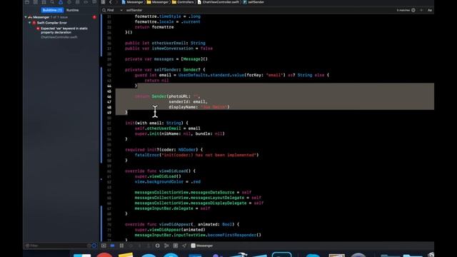 Swift: Firebase Chat App Part 11 - Sending Messages (Real-time) - Xcode 11 - 2020 смотреть онлайн