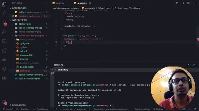 Node JS with Postgres Database #04 смотреть онлайн