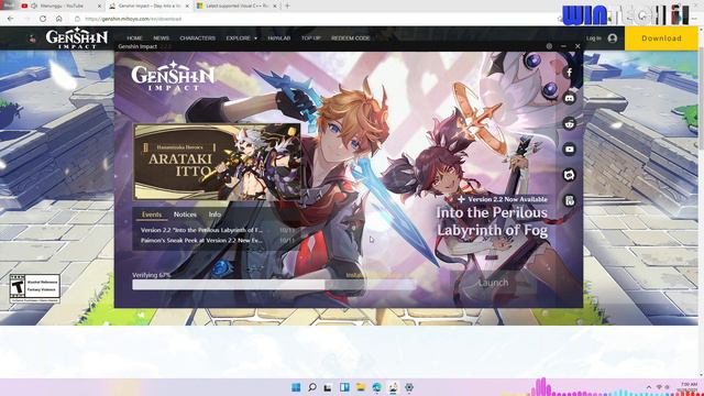 How to install Genshin Impact on windows 11 смотреть онлайн