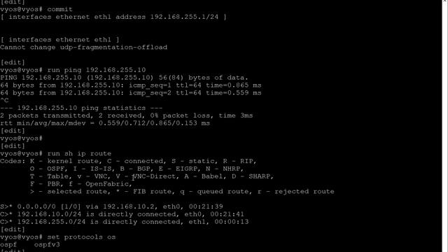 #Vyos #Router Basic Configuration : #OSPF смотреть онлайн