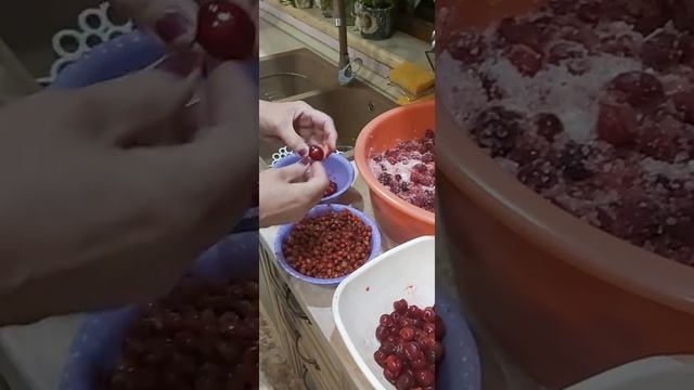 как легко вынуть косточку из вишни смотреть онлайн