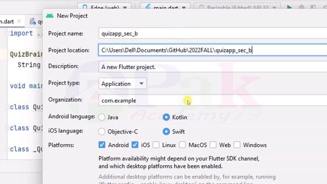 flutter quiz app tutorial | flutter in hindi | null safety смотреть онлайн