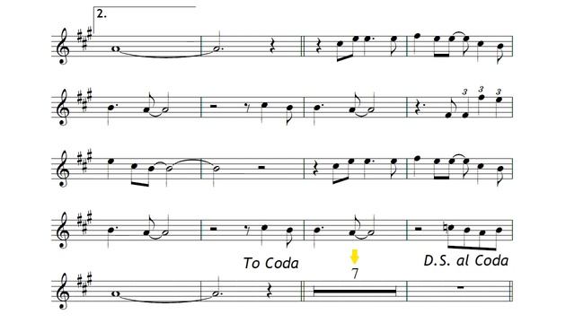 Chuva de Prata - Roupa Nova - Partitura Sax Alto смотреть онлайн
