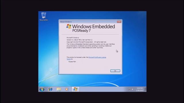 Установка Windows Embedded POSReady 7 на VirtualBox смотреть онлайн