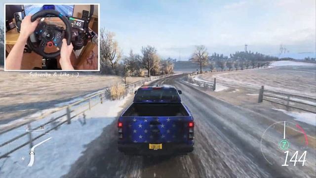 FORD RANGER RAPTOR 2019 ? FORZA HORIZON 4 - LOGITECH G29 смотреть онлайн