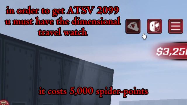 How to Get ATSV Spider-Man 2099 Suit! [InVision's Web-Verse ROBLOX] смотреть онлайн