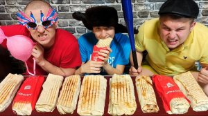 СЪЕЛ 10 ШАВЕРМ ЗА РАЗ, РЕКОРД ПО ПОЕДАНИЮ ШАУРМЫ НА СКОРОСТЬ