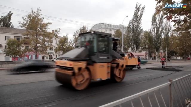 Керчь: ремонт дороги по ул. Еременко смотреть онлайн