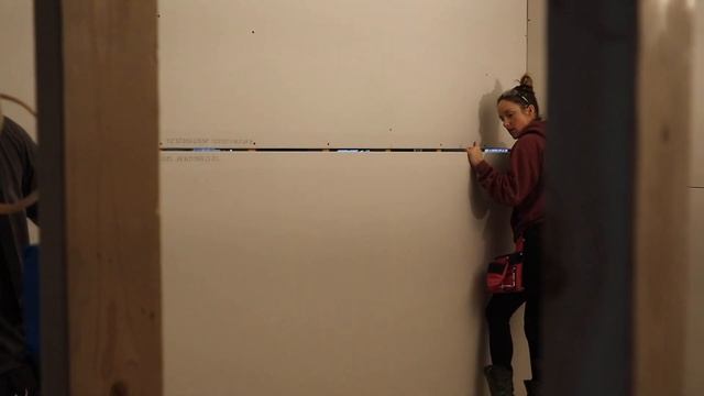 ONE ROOM DOWN | HVAC, spray foam insulation, drywall for our shop house смотреть онлайн