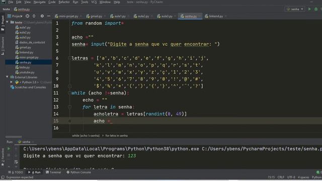 Como quebrar todas as senhas usando python | Tutorial Python смотреть онлайн