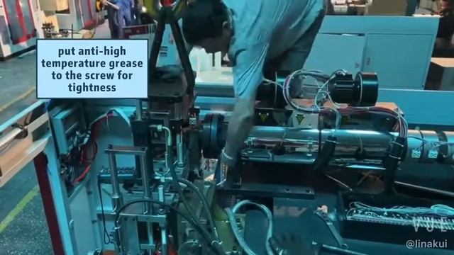 How to change die head for blow molding machine смотреть онлайн