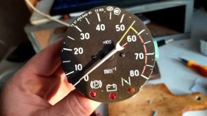 Переделка тахометра 2106 под двигатель Ока #27