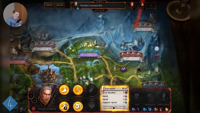 Обзор The Witcher Adventure Game (iOS, Android) смотреть онлайн