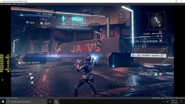 Astral Chain /Yuzu Multicore Early Acces - OpenGL - Core i5 4590 - Gtx 750 ti - 8Gb ram / Test смотреть онлайн