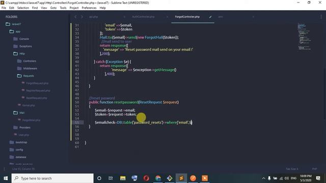 62. reactjs ,laravel, api development |Laravel Passport Authentication Reset Password смотреть онлайн