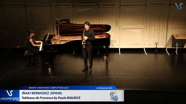 Iñaki BERMUDEZ (Spain) plays plays Tableaux de Provence by P. MAURICE смотреть онлайн