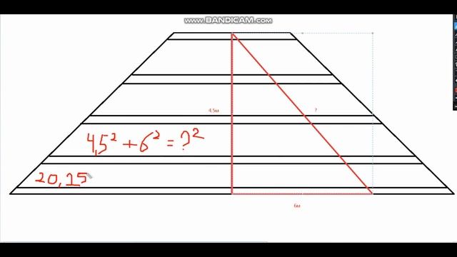 Разметка крыши под укладку кровельного материала. смотреть онлайн