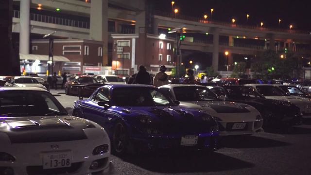 Daikoku PA - CarMeet, Street Drifting, Police Chase
