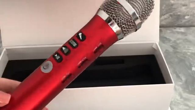 Караоке микрофон для смартфона L600 Pro 20 ватт смотреть онлайн