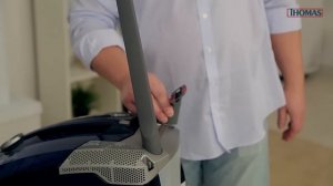 Видеоинструкция по сухой уборке к пылесосам Thomas с системой фильтрации Аква-боксом