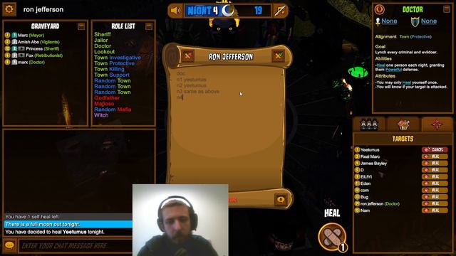 Playing Among Us In Town Of Salem смотреть онлайн