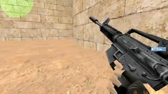 CS 1.6 ((((играем с ботами)))) № 2 смотреть онлайн