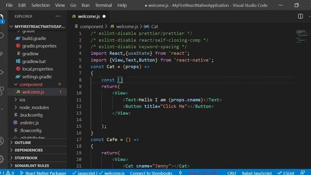 14. State Using Function Component In React Native смотреть онлайн