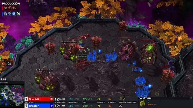 SUPER ÑORDOSS!! - Scarlett vs Creator 2/2 GSL S3 Grupo A смотреть онлайн