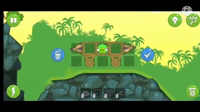Bad piggies 1-5 level gameplay 1 with tricks to solve смотреть онлайн
