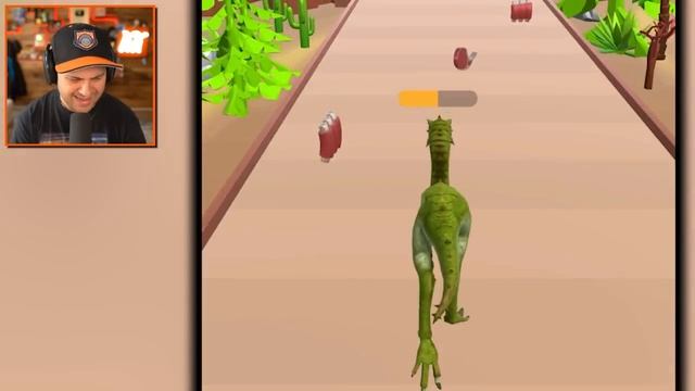 Upgrading My Dinosaur to BREAK THE GAME! | Dinosaur Rush смотреть онлайн