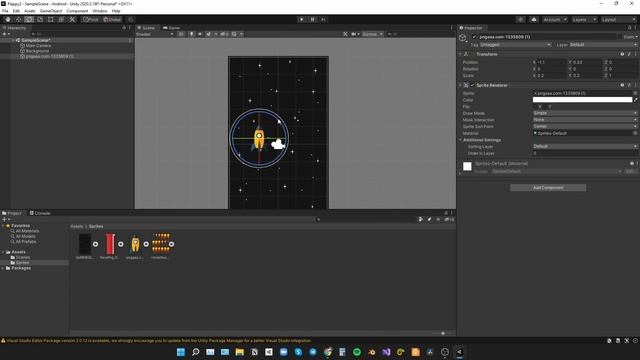 Flappy Bird в Unity. Урок 1: Настройка проекта и сцены смотреть онлайн