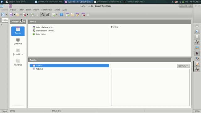 Libreoffice Base Gerenciando Banco de Dados SQLite смотреть онлайн