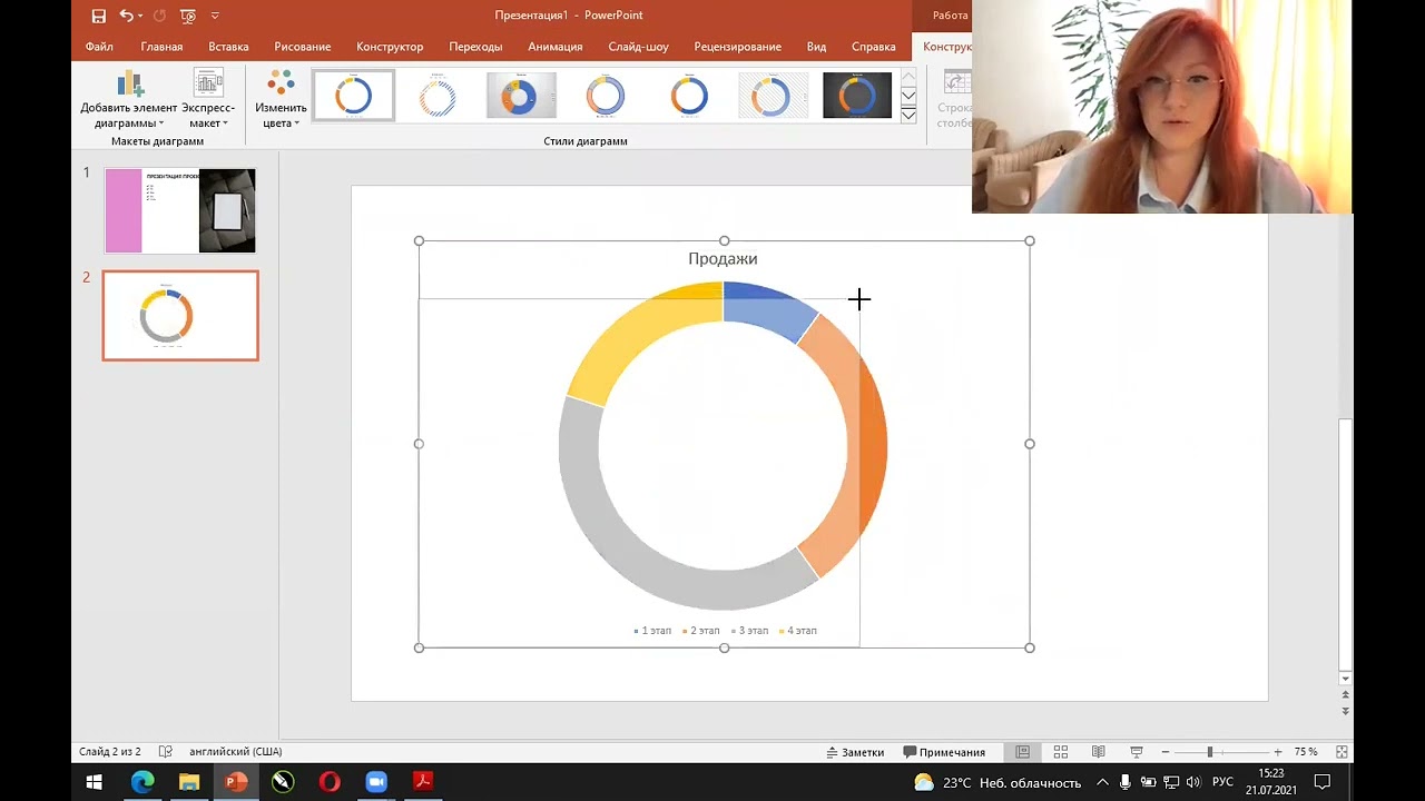 Графики и диаграммы