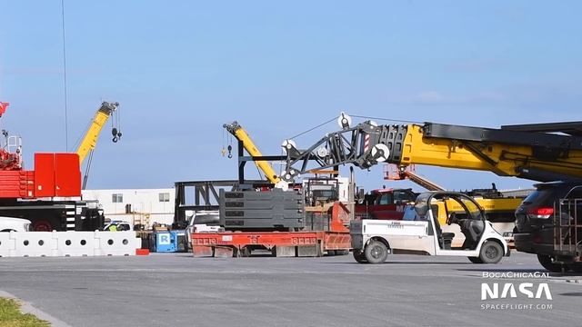 SpaceX Boca Chica - High Bay Centerpiece - From Starship SN9 to Super Heavy смотреть онлайн