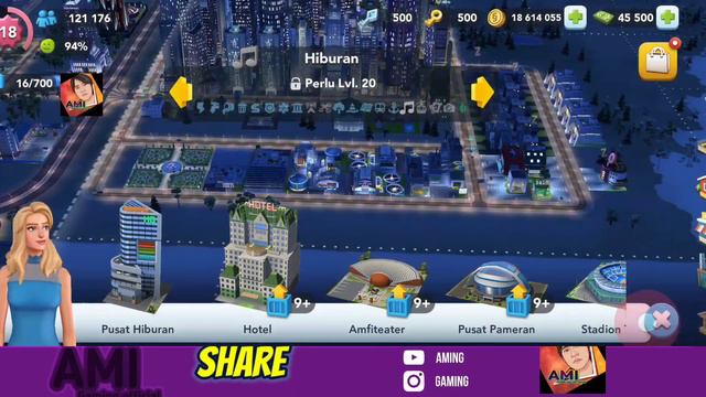 Sultan city unlock all special cards and buildings SIMCITY BUILDIT REAL SERVER 2022 смотреть онлайн