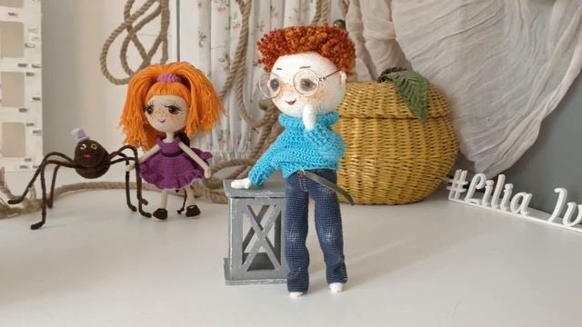 Куклы амигуруми, связаные крючком.