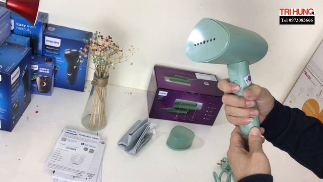 Bàn ủi hơi nước cầm tay Philips, lh 02466890666 смотреть онлайн