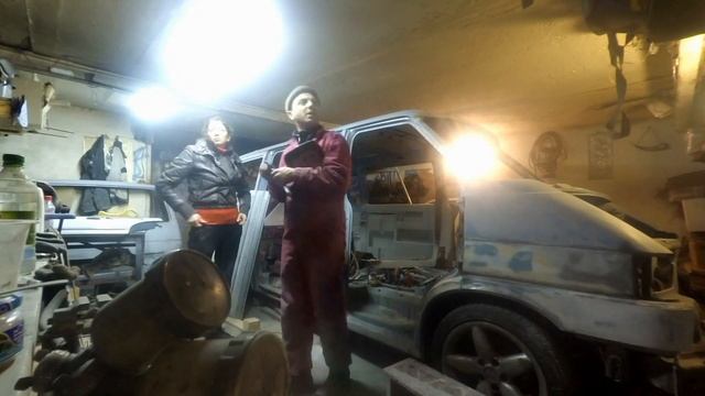 Кузовной ремонт VW T4 (4 часа в 5 минутах) смотреть онлайн