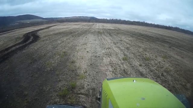 2021, весна, техника Claas в работе – Подготовка почвы дисковой бороной Lemken Rubin 9 смотреть онлайн