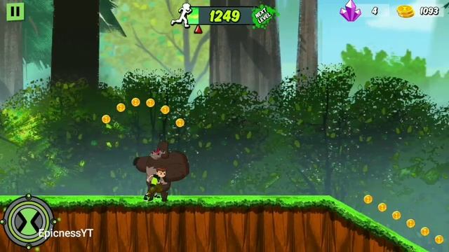 Ban 10 Alien Run | Mobile Game Offline смотреть онлайн
