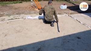 Укладка природного камня на песок без цемента. Делаю зону отдыха!