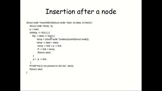 How to insert a node between two nodes in a linked list | Easy algorithm смотреть онлайн