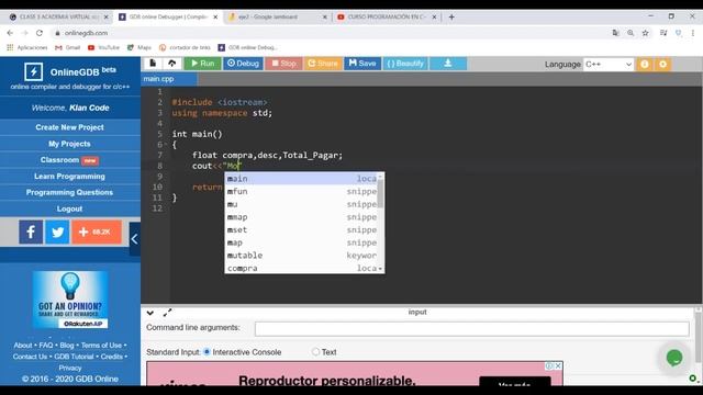 Curso de Lógica de programación - ESTRUCTURA CONDICIONAL смотреть онлайн