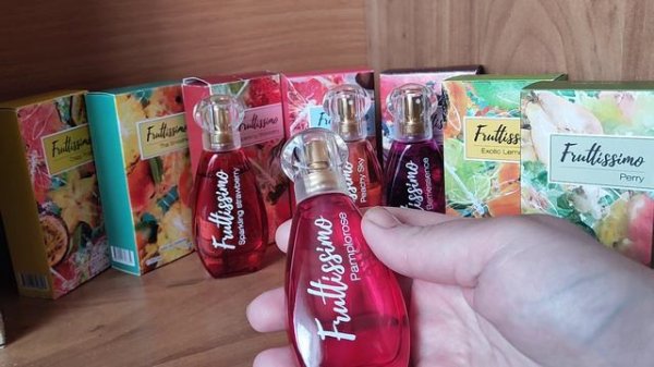 Моя коллекция ароматов линейки  Fruttissimo Brocard