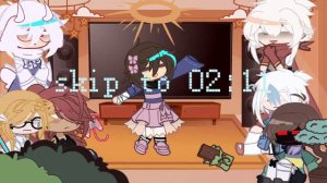 Undertale react to Frisk aus||реакция андертейла на ау Фриска